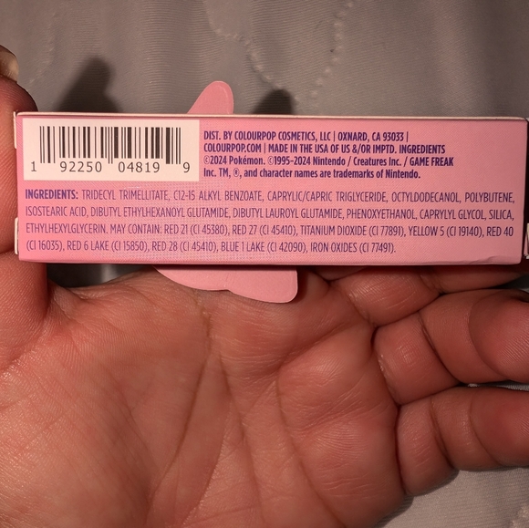 Pokemon x Colourpop SING Transforming PH Lip Balm Jigglypuff Sparkling - Picture 2 of 4